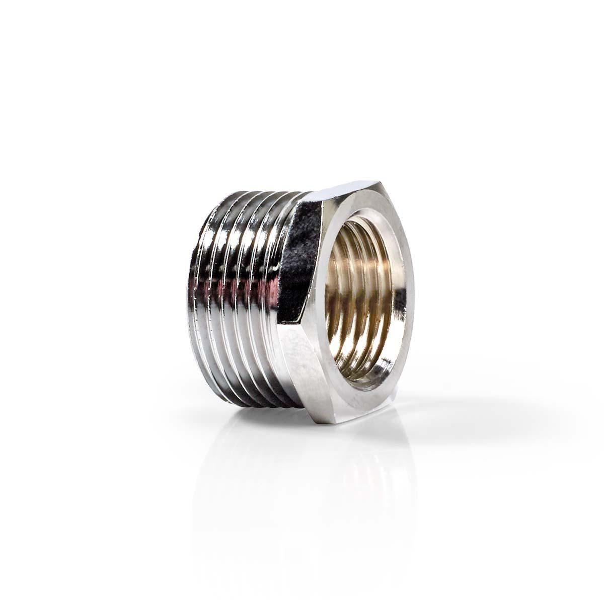 Nedis Hose Connector | 1/2'' | 3/4'' | Metal | Silver