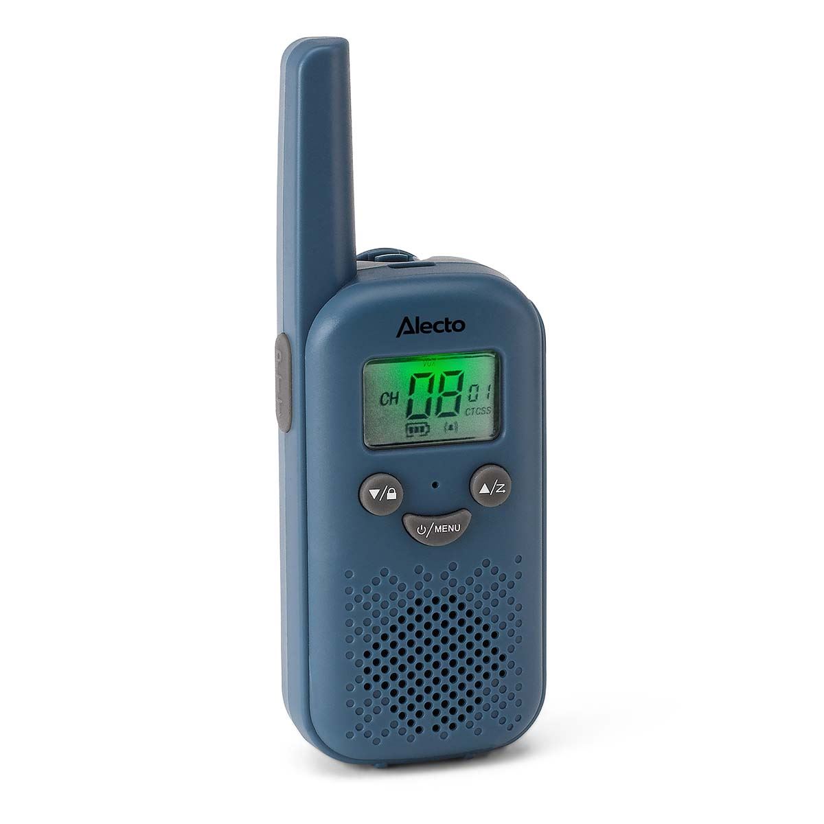 Alecto Walkie-Talkie Set | 2 Handsets | Up to 6 km | Frequency channels: 8 | PTT / VOX | 24 h standby | Blue | FR10BU