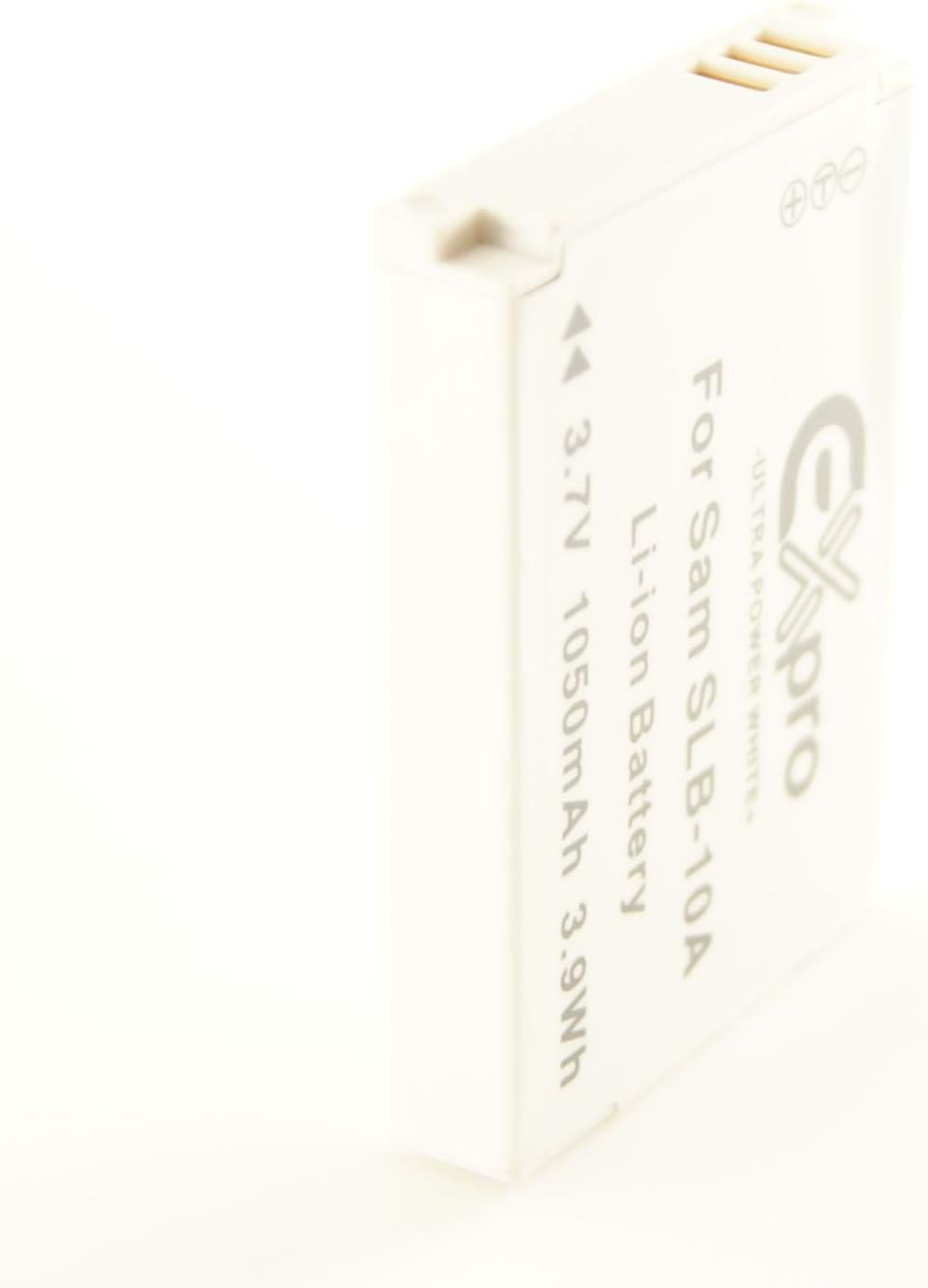 Ex-Pro SLB-10A, SLB10A Samsung White Series Li-on Digital Camera Battery