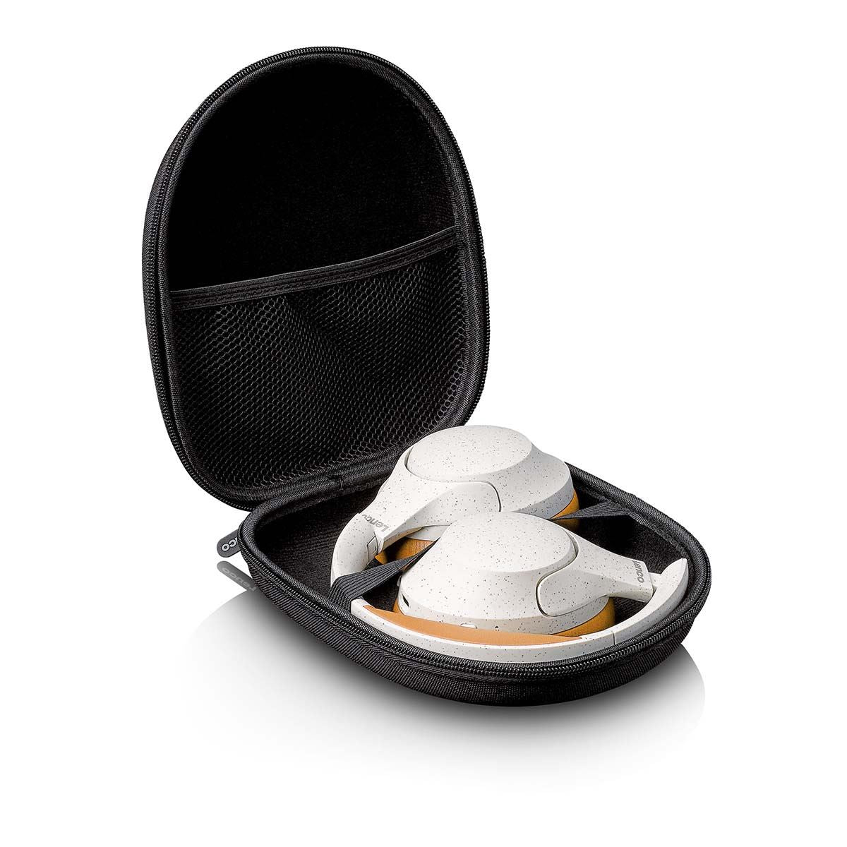 Lenco 830GY ANC Bluetooth® 5.3 Headphones with Active Noise Cancelling | White