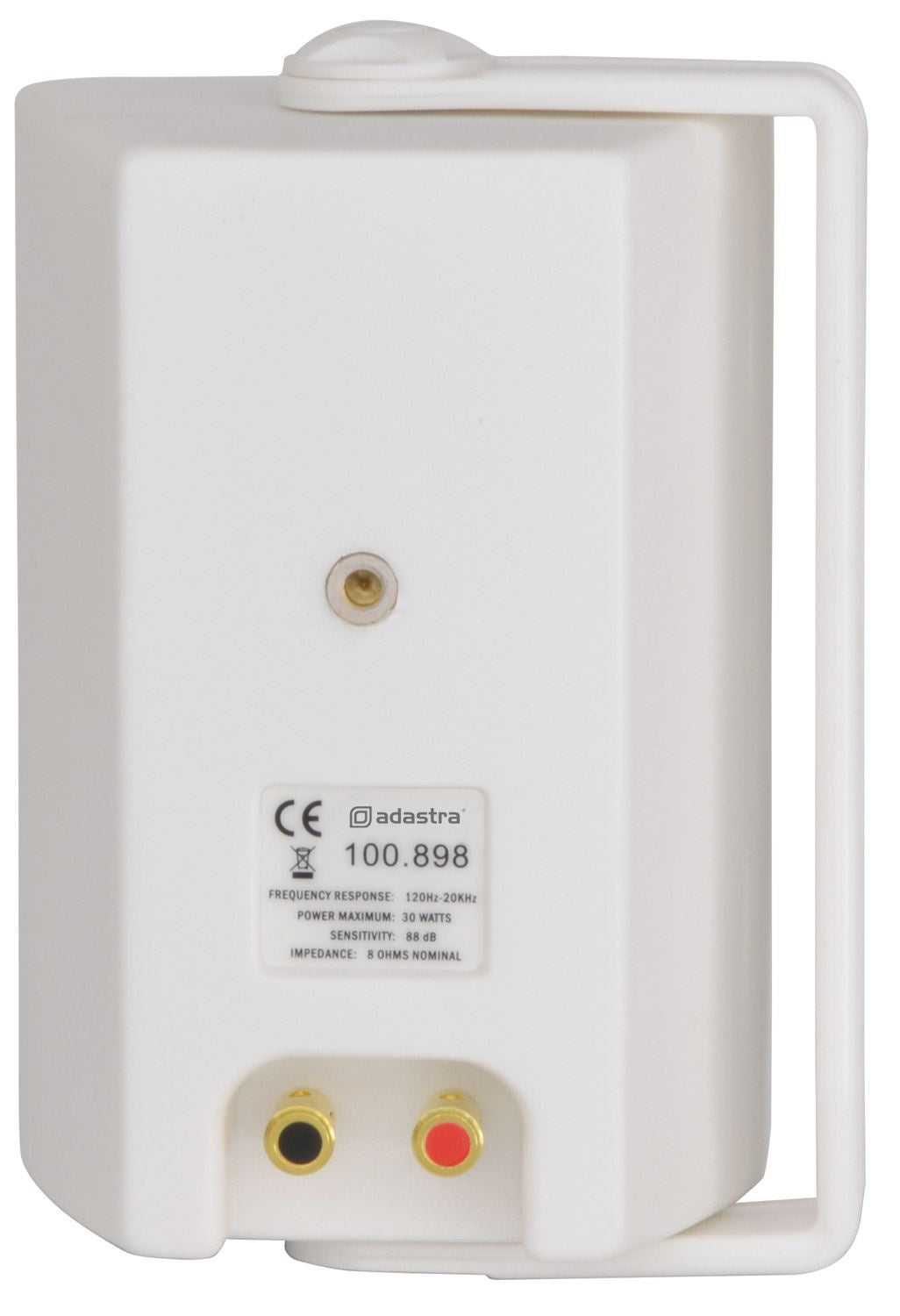 Adastra BC Series BC3W Indoor 3" background speaker Pair White