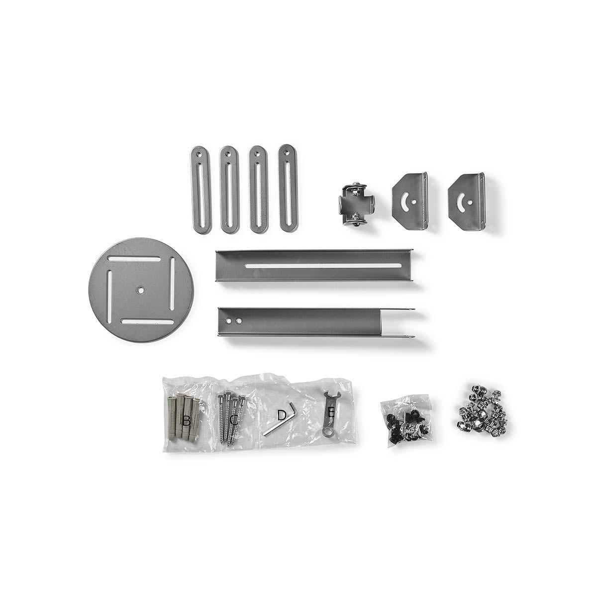 Nedis Projector Mount | Full Motion | 10 kg | Rotatable | Tiltable | Steel | Silver