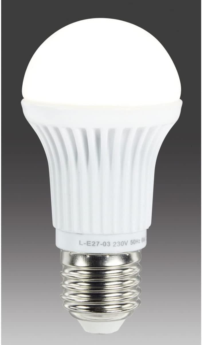 HQ LED Bulb E27 | GLS | 6 W |  2700 K | Warm White | Frosted | 1 pcs