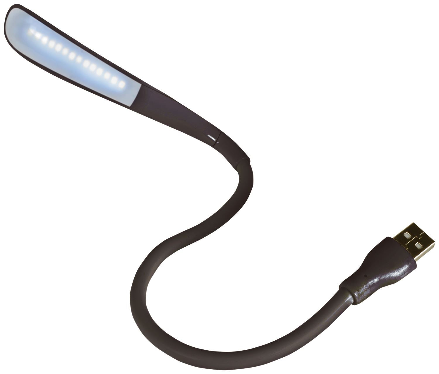 Lyyt Flexible USB 14 LED Lamp Light Torch Laptop Notebook Computer PC Reading Black