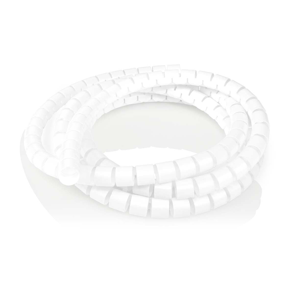 Nedis Cable Management | Spiral Sleeve | 1 pcs | Maximum cable thickness: 16 mm | PE | White
