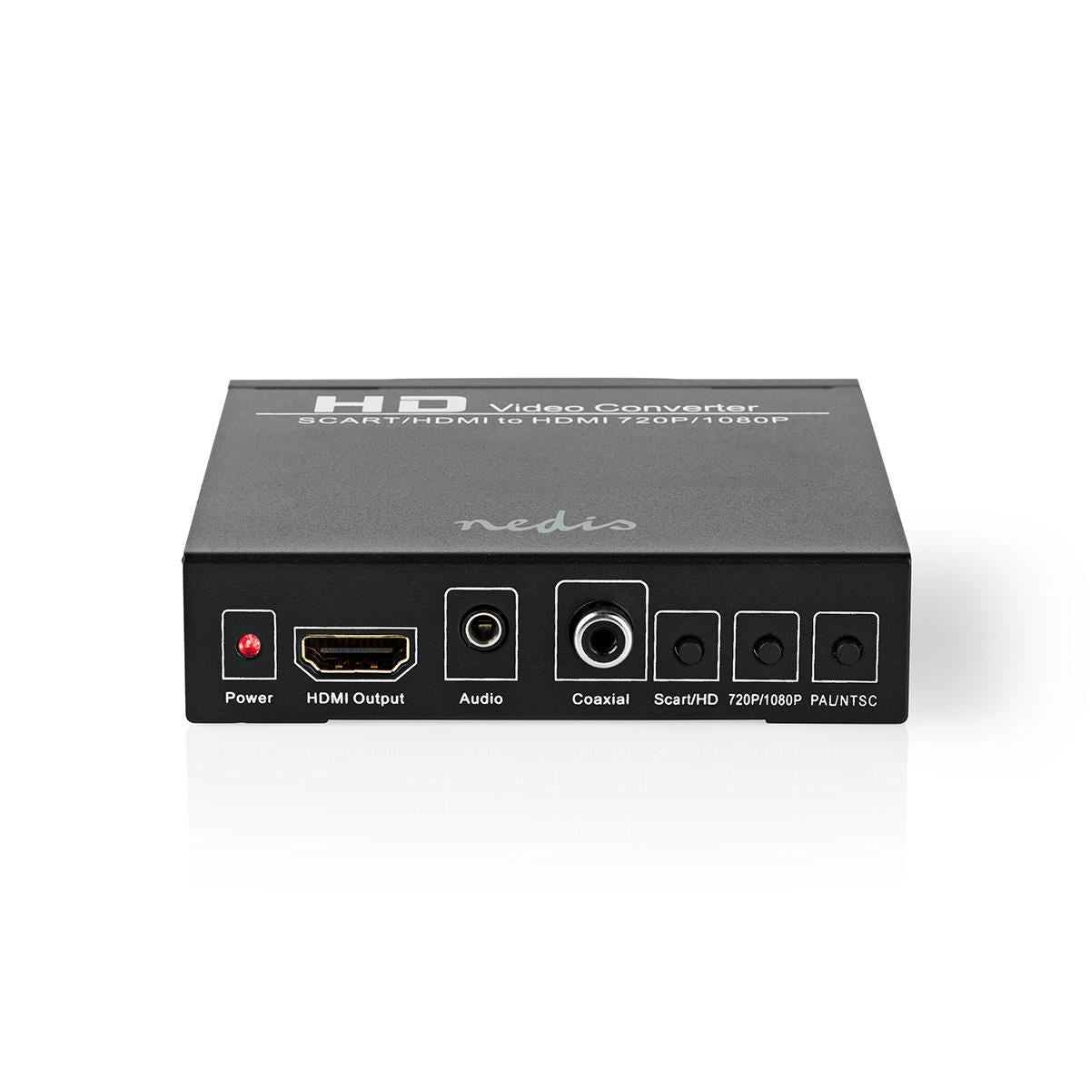 Nedis HDMI™ Converter | SCART Female | HDMI™ Output / 1x 3.5 mm sound out / 1x Digital Audio | 1-way | 1080p | 1.65 Gbps | Aluminium | Anthracite