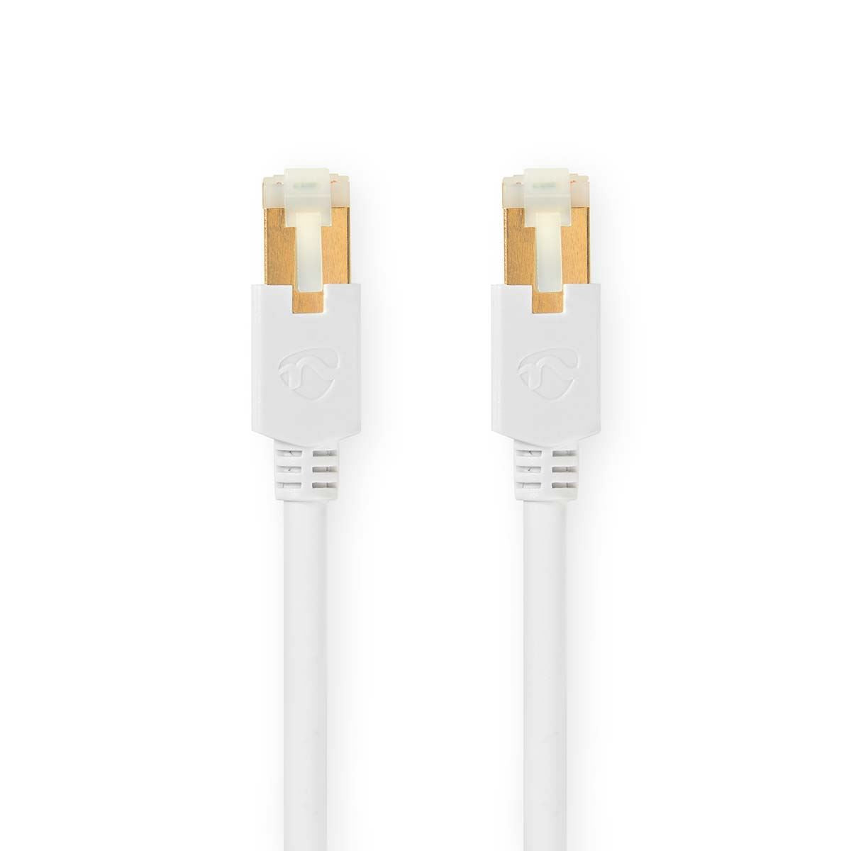 Nedis CAT6 Network Cable | RJ45 Male | RJ45 Male | S/FTP | 10.0 m | Round | LSZH / PVC | White | Window Box