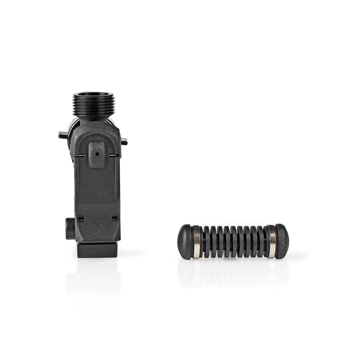 Nedis Electronic Waterblock | 3/4" Outer Thread | 3/4" Inner Thread | Suitable for: Dishwasher / Washing Machine | Black