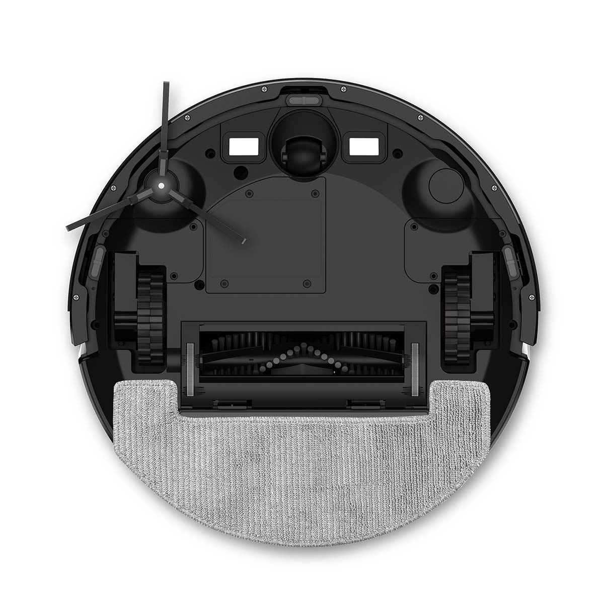 Nedis SmartLife Robot Vacuum Cleaner | Laser Navigation | Wi-Fi | Capacity collection reservoir: 0.6 l | Automatic charging | Maximum operating time: 1.75 hrs | Black | Android™ / IOS