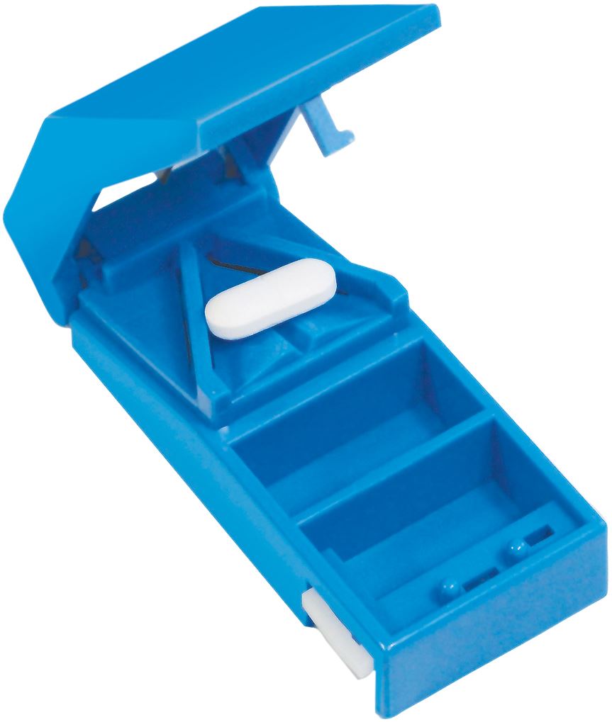 Lockable Pill Cutter and Storer Ideal for Cutting Large Tablets