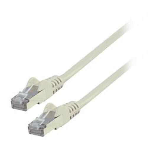 CAT6 Network Cable | F/UTP | RJ45 Male | RJ45 Male | 1.00 m | Snagless | Round | White