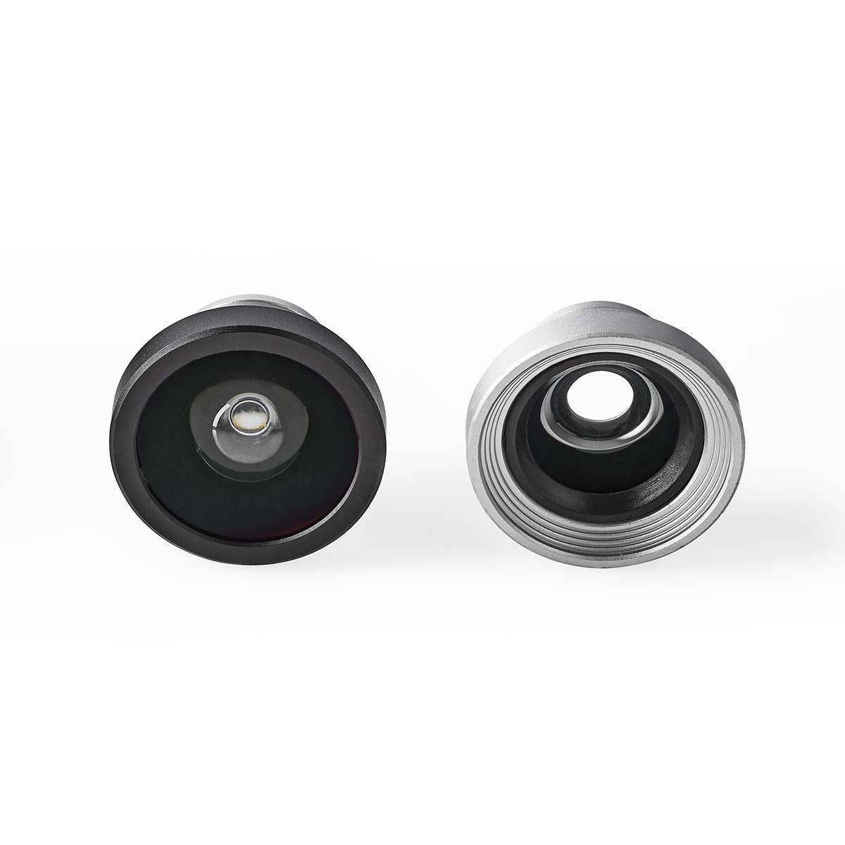 Nedis Camera Lens Kit for Smartphone / Tablet | 3-in-1 | Lens type: Fish Eye / Macro / Wide Angle | Screw and Plug