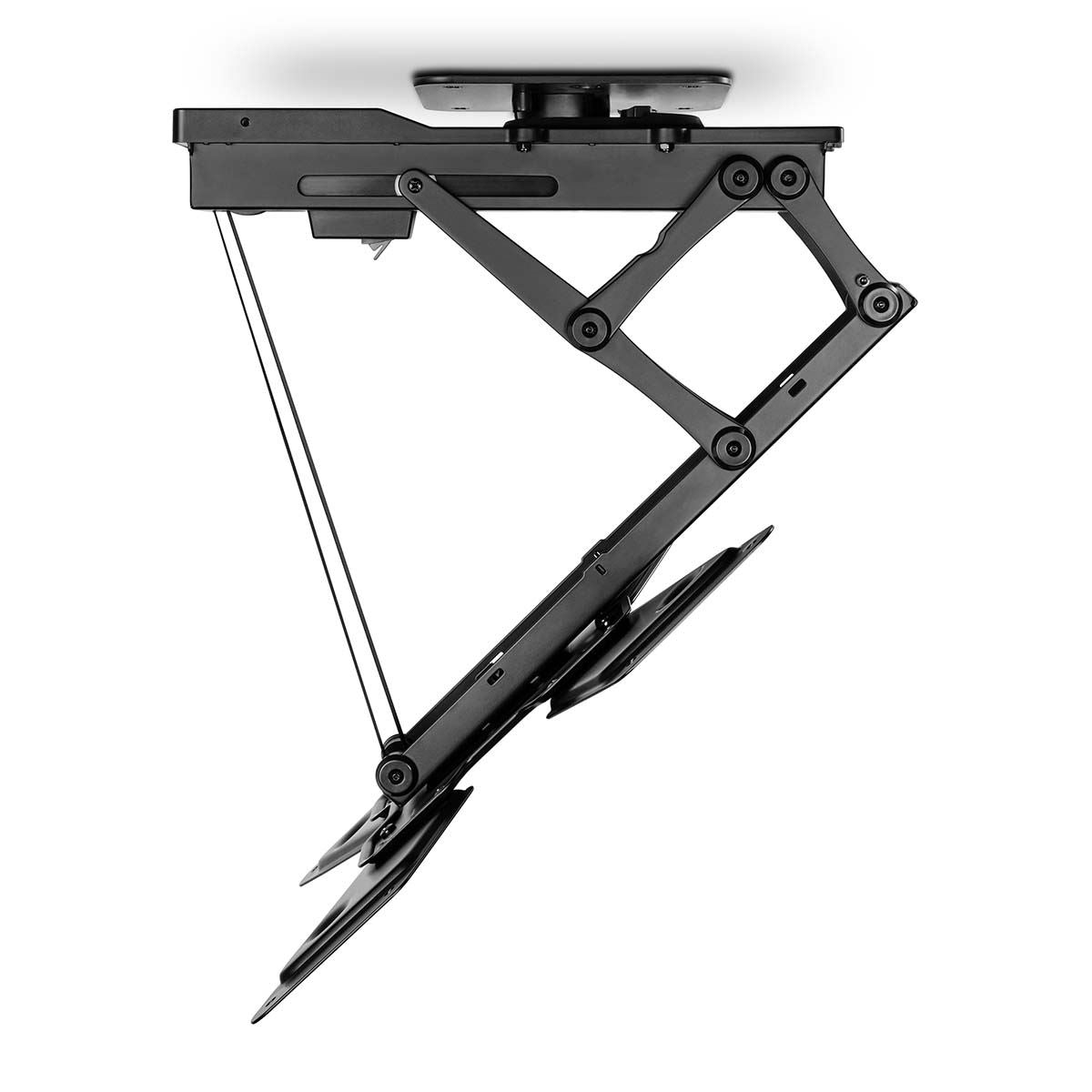 Nedis Smart Motorised TV Ceiling Mount Bracket for 23-65" Screen Max 30kg Adjustable Tilt and Swivel with Remote Control