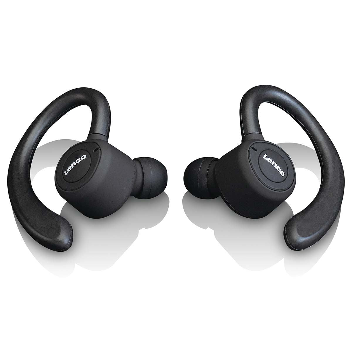 Lenco Sports IPX5 TWS Bluetooth® | Rechargable In-Ear Earphones | Black