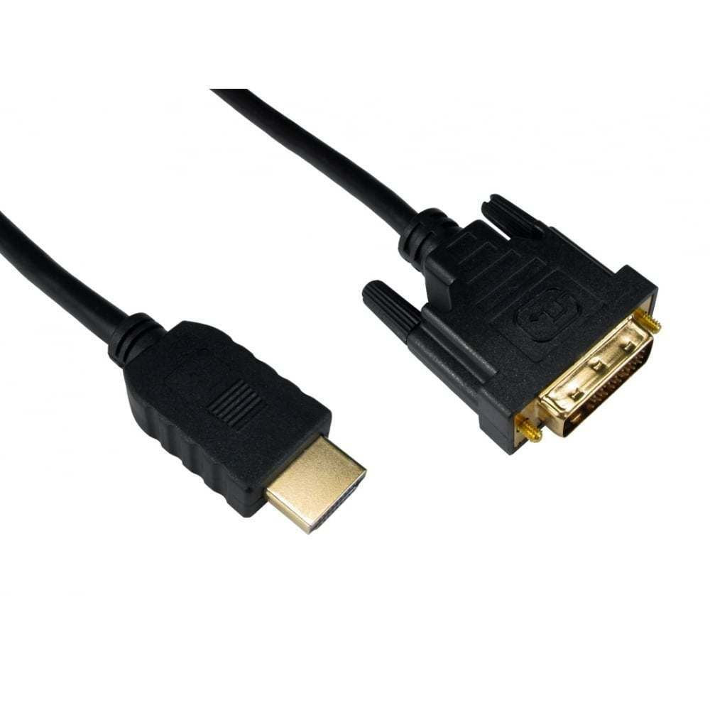 HDMI™ Cable | HDMI™ Connector | DVI-D 24+1-Pin Male | 10.00 m | Straight | PVC | Black