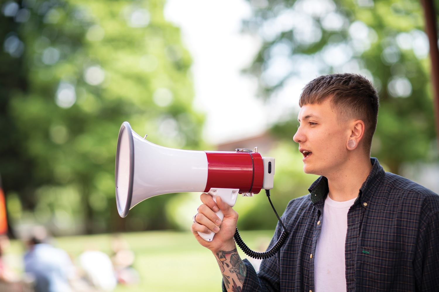 Adastra 30W Megaphone with Siren and Detachable Microphone