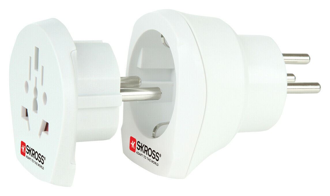 Skross Travel Adapter Combo - World-to-Israel Earthed