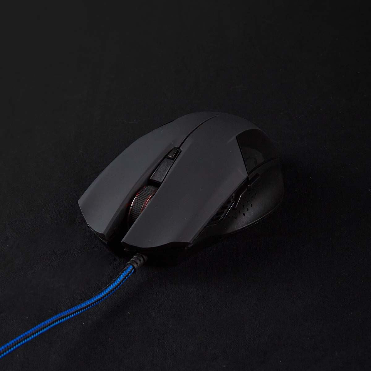 Nedis Gaming Mouse | Wired | 1200 / 2400 / 4800 / 7200 dpi | Adjustable DPI | Number of buttons: 6 | Programmable buttons | Right-Handed | 1.50 m | Without Lighting