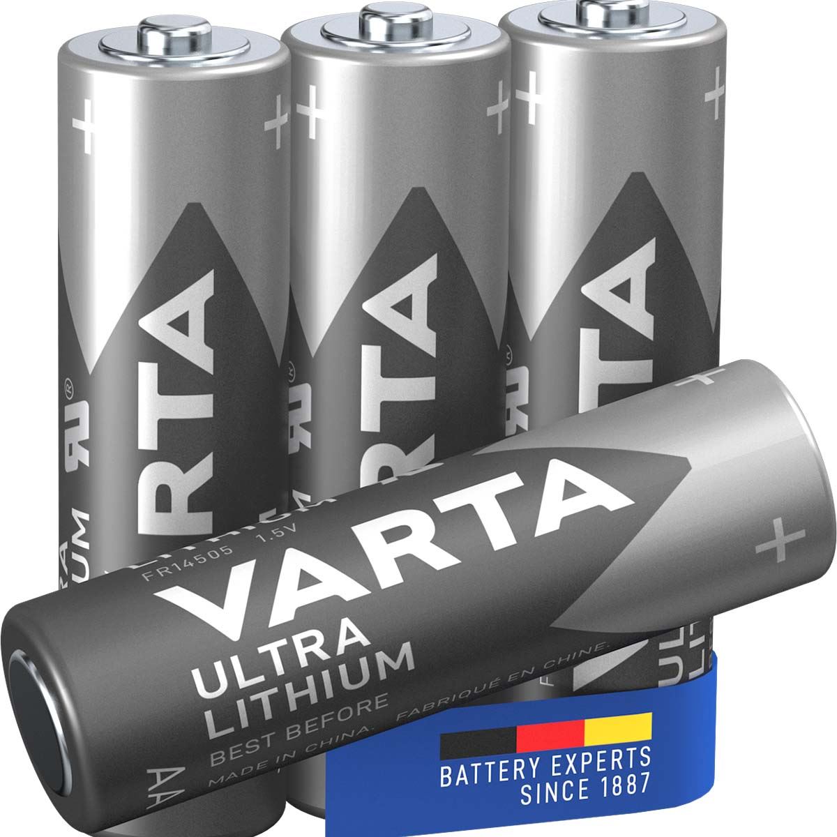 Varta Lithium Battery AA-Blister Card