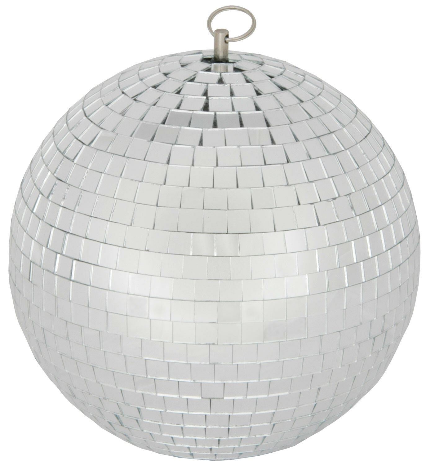 Mirror Ball 30cm 300mm 12" Silver Sparkling Disco Lights Halloween Xmas Party Large