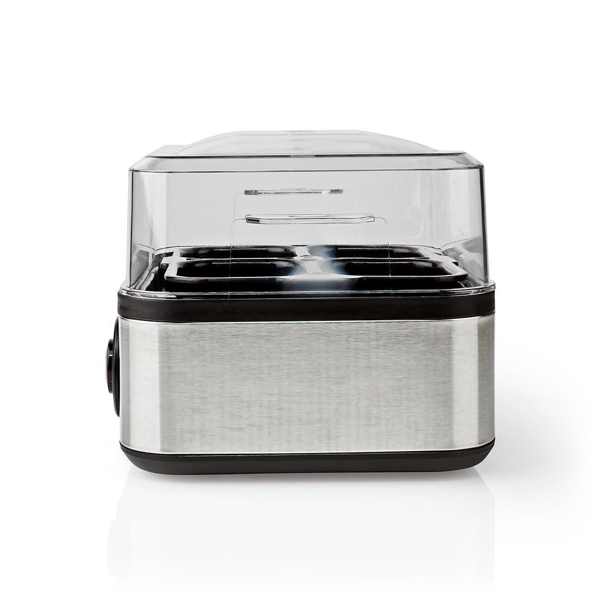 Nedis Compact Electric Egg Cooker Boiler Poacher, 500W, for up to 8 Eggs