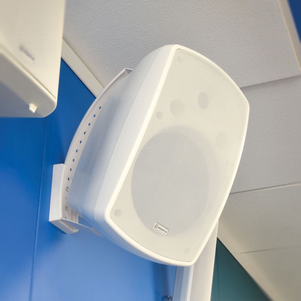 Adastra BH8 Background Speakers 8" Indoor Outdoor 80W RMS Pair - White