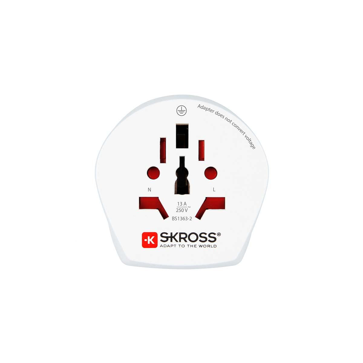 Skross Travel Adapter | Combo - World-to-Switzerland Earthed