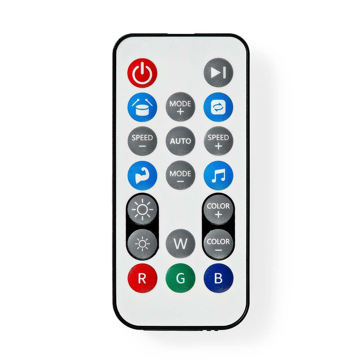 Nedis SmartLife Wi-Fi LED Wall Light 6 Modular Bars, 16 Million Colours, 44 Scene Modes, Music Sync, RGBIC Technology, Dimmable, Voice Control Compatible with Alexa & Google Home