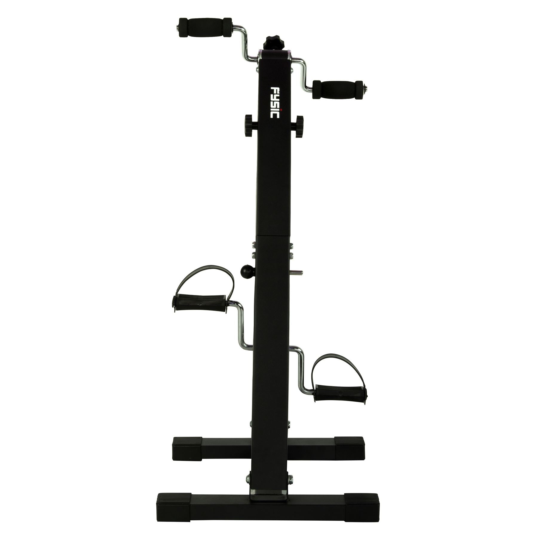 Fysic Mobility Trainer Dual Pedal/Arm Exerciser Bike Exerciser with LCD for Legs & Arms, Foot Training at Home, Office, Work, Gym , Under Desk Sitting Fitness Equipment for Men & Women