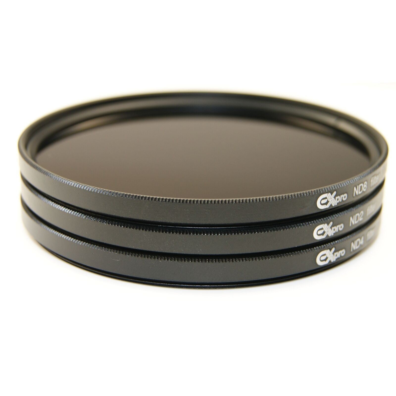 Ex-Pro 67mm ND 3 Piece Filter Kit with Case, ND2, ND4, ND8