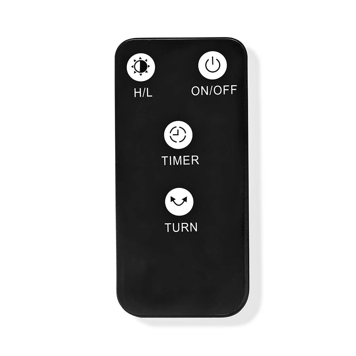 Nedis SmartLife Tower Patio Heater | Wi-Fi | 1200 W | 2 Heat Settings | Oscillation | Fall over protection | IP24 | Black