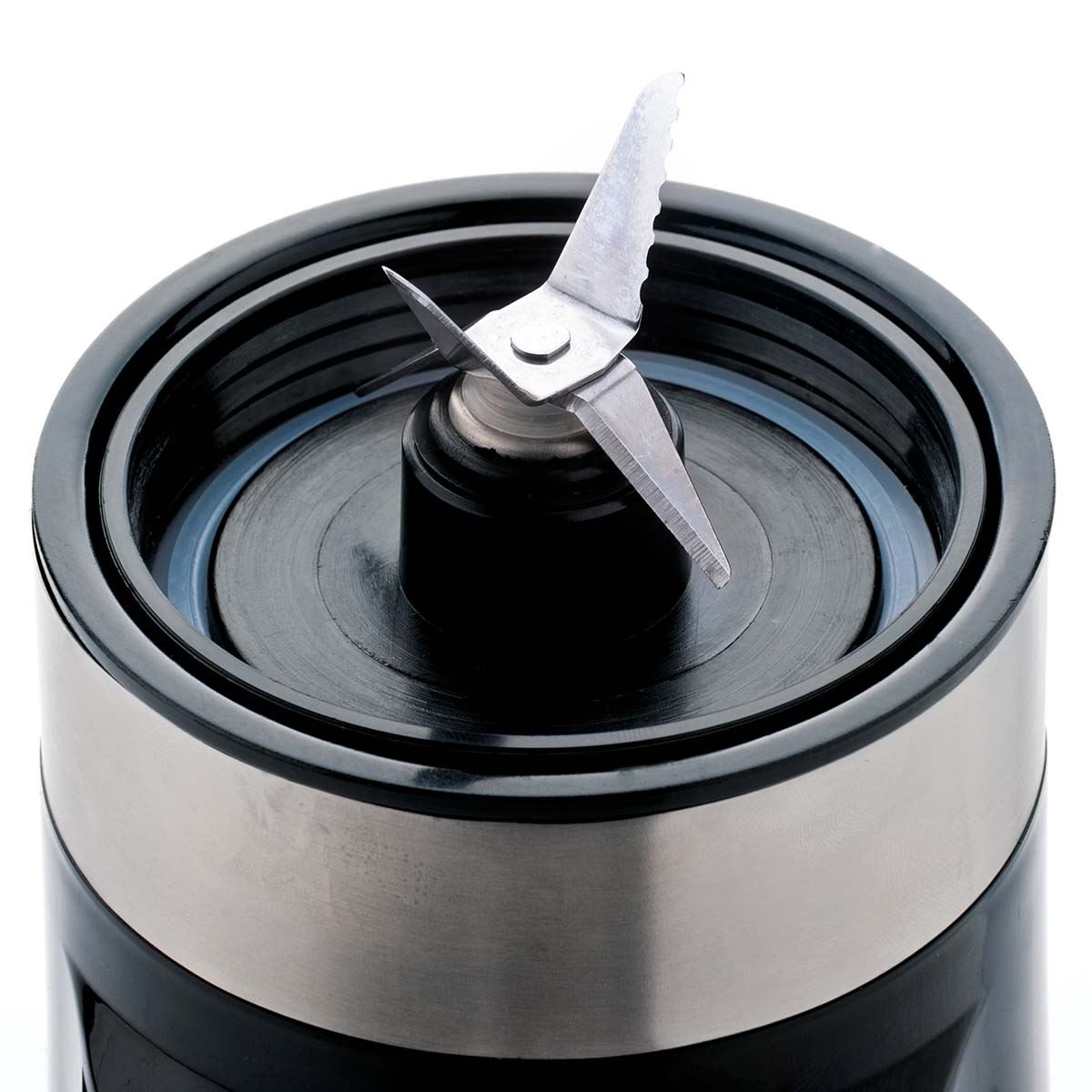 Trebs Smoothie-To-Go Personal Blender for Smoothies with Bottle, 350W Portable Smoothie Maker for Shakes, Frozen Fruits, and Vegetables - Black