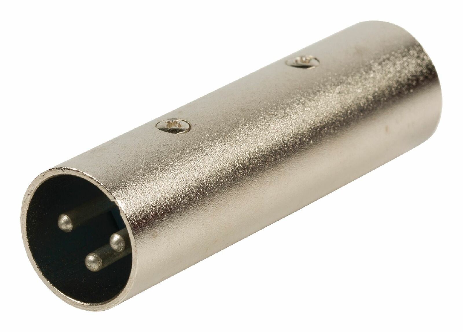 Nedis XLR Adapter XLR 3-Pin Male to  XLR 3-Pin Male Coupler Straight Metal