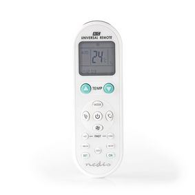 Nedis Replacement Universal Air Conditioner Remote Control, Compatible with 1,000+ Models, Auto-Search, LCD Display, Timer