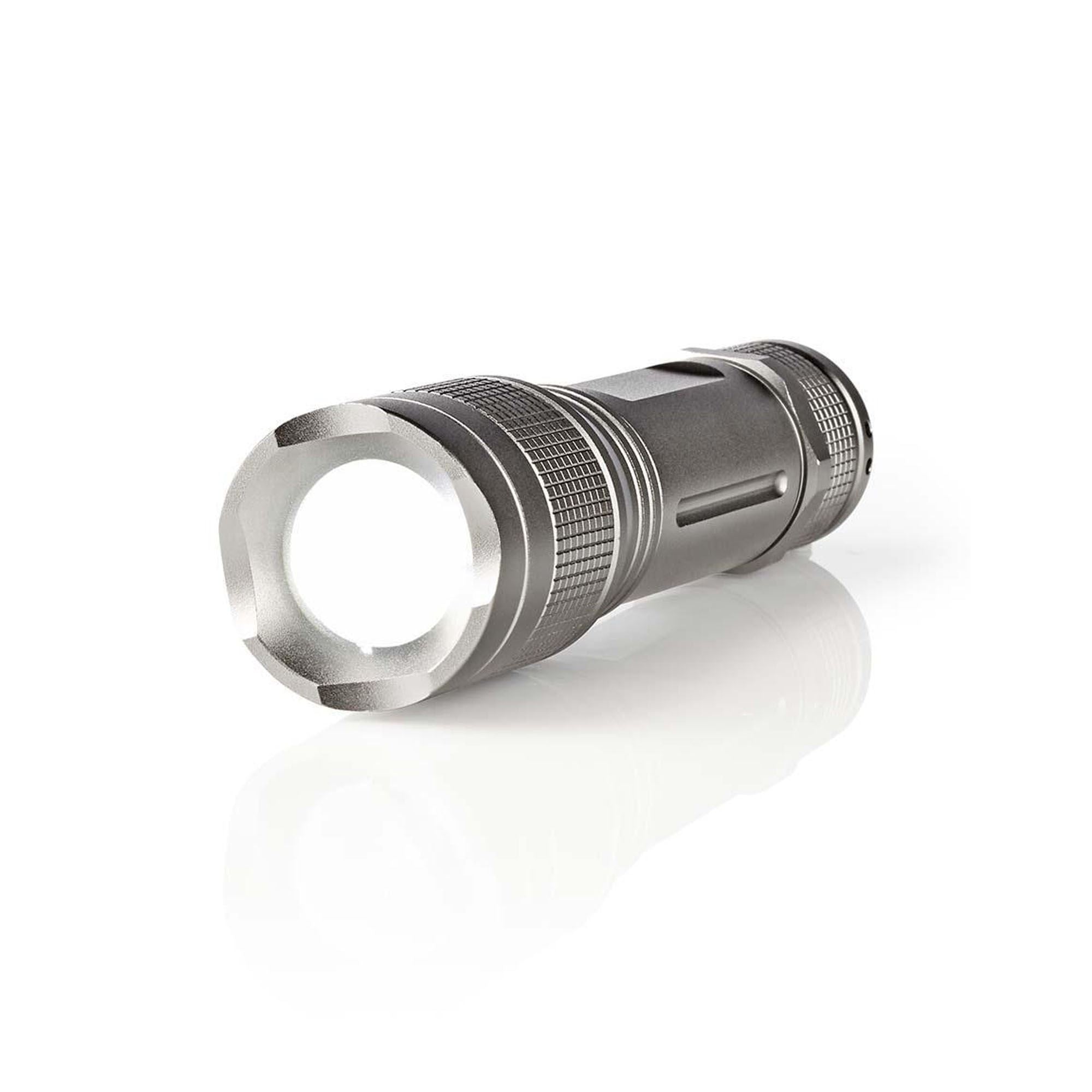 Nedis LED Torch | Battery Powered | 4.5 V DC | 5 W | 3x AAA/LR03 | Rated luminous flux: 330 lm | Light range: 200 m | Beam angle: 48 °