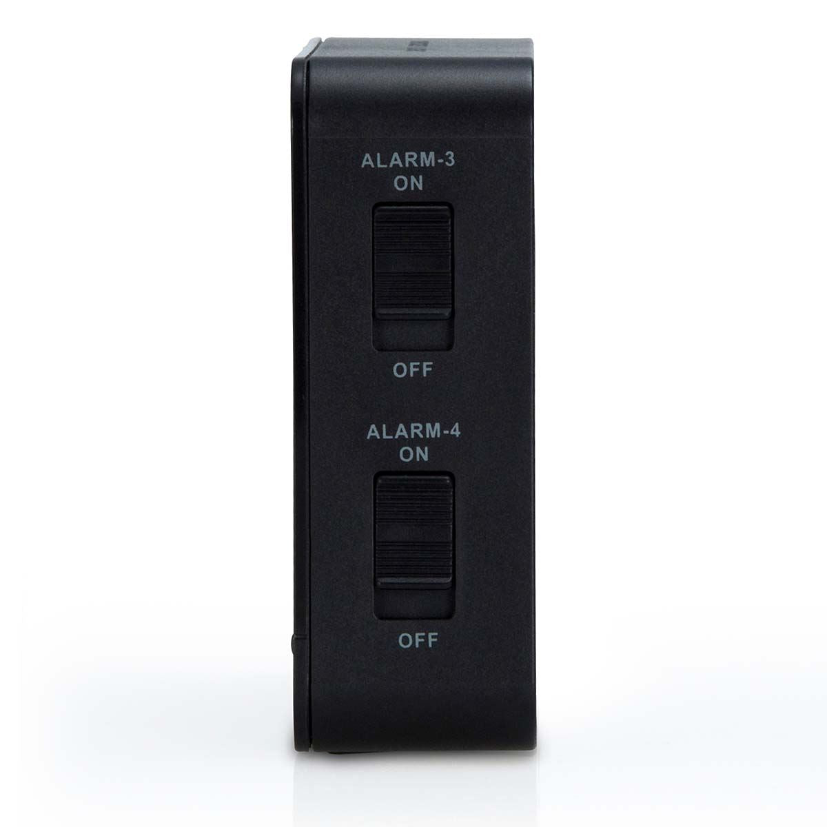 Alecto LCD Easy Read Alarm Clock with Snooze , 4 Alarm Settings and Indoor Thermometer | Black