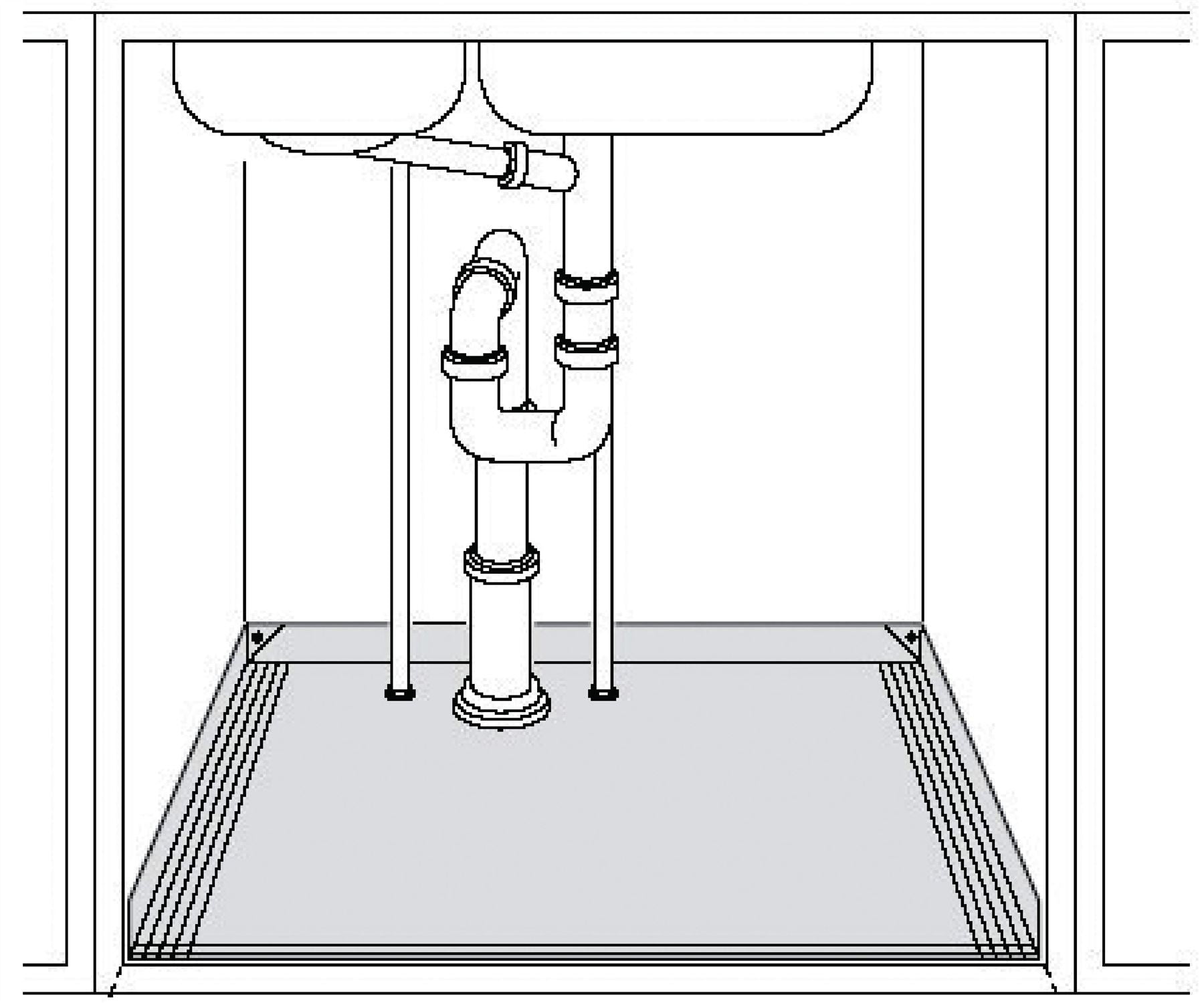 Tollco Universal Base Cabinet Insert 60 cm