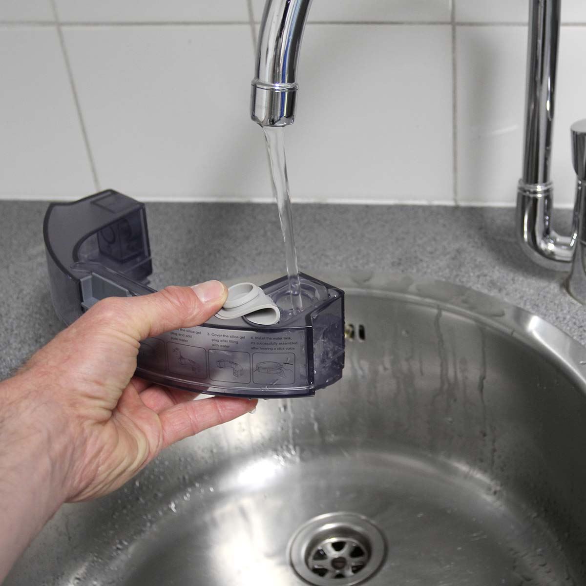 Nedis SmartLife Robot Vacuum Cleaner | Random | Wi-Fi | Capacity collection reservoir: 0.2 l | Automatic charging | Maximum operating time: 1.8 hrs | Black | Android™ / IOS