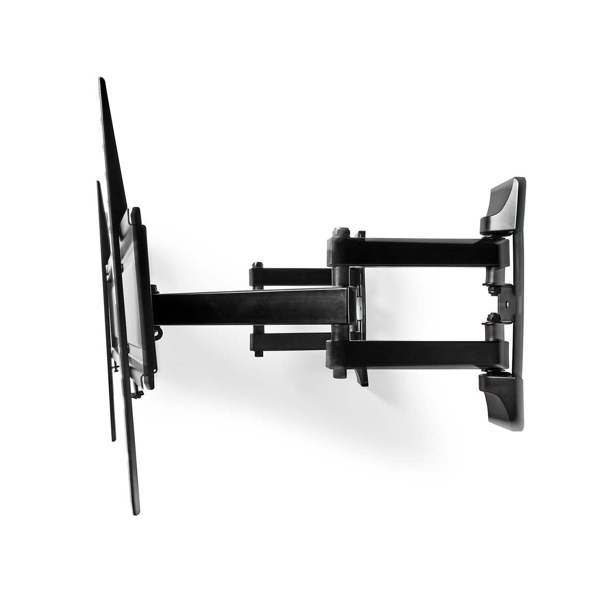 Nedis Full Motion TV Wall Mount | 32 - 70 " | Maximum supported screen weight: 40 kg | Tiltable | Rotatable | Minimum wall distance: 80 mm | Maximum wall distance: 520 mm | 3 Pivot point(s) | Steel | Black