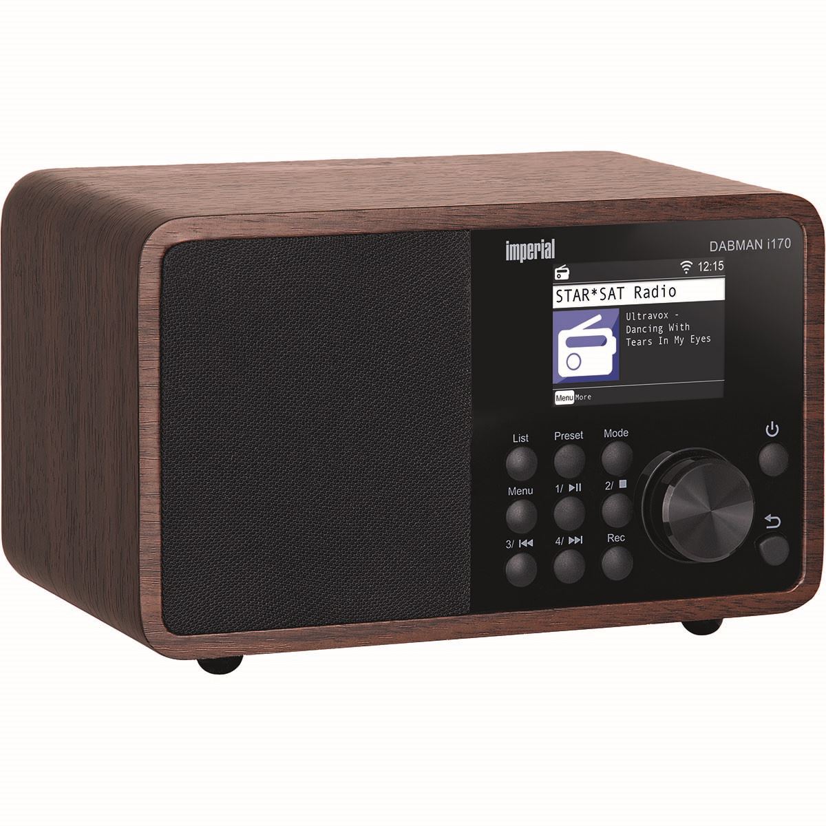 Imperial Imperial DABMAN i170 DAB+ and Internet Radio Wood Look