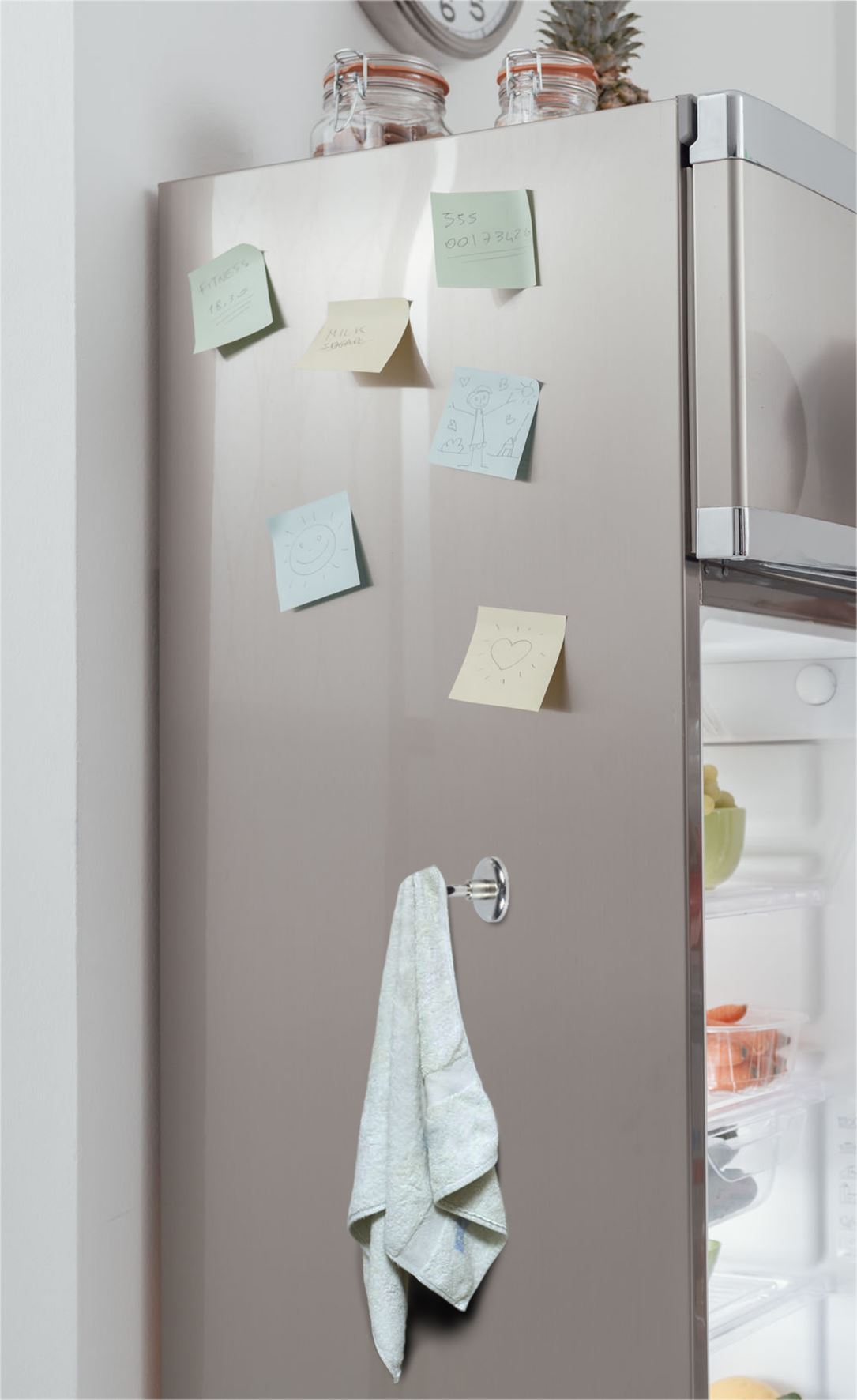 Pack of 5 Strong Magnetic Hooks 47x36mm