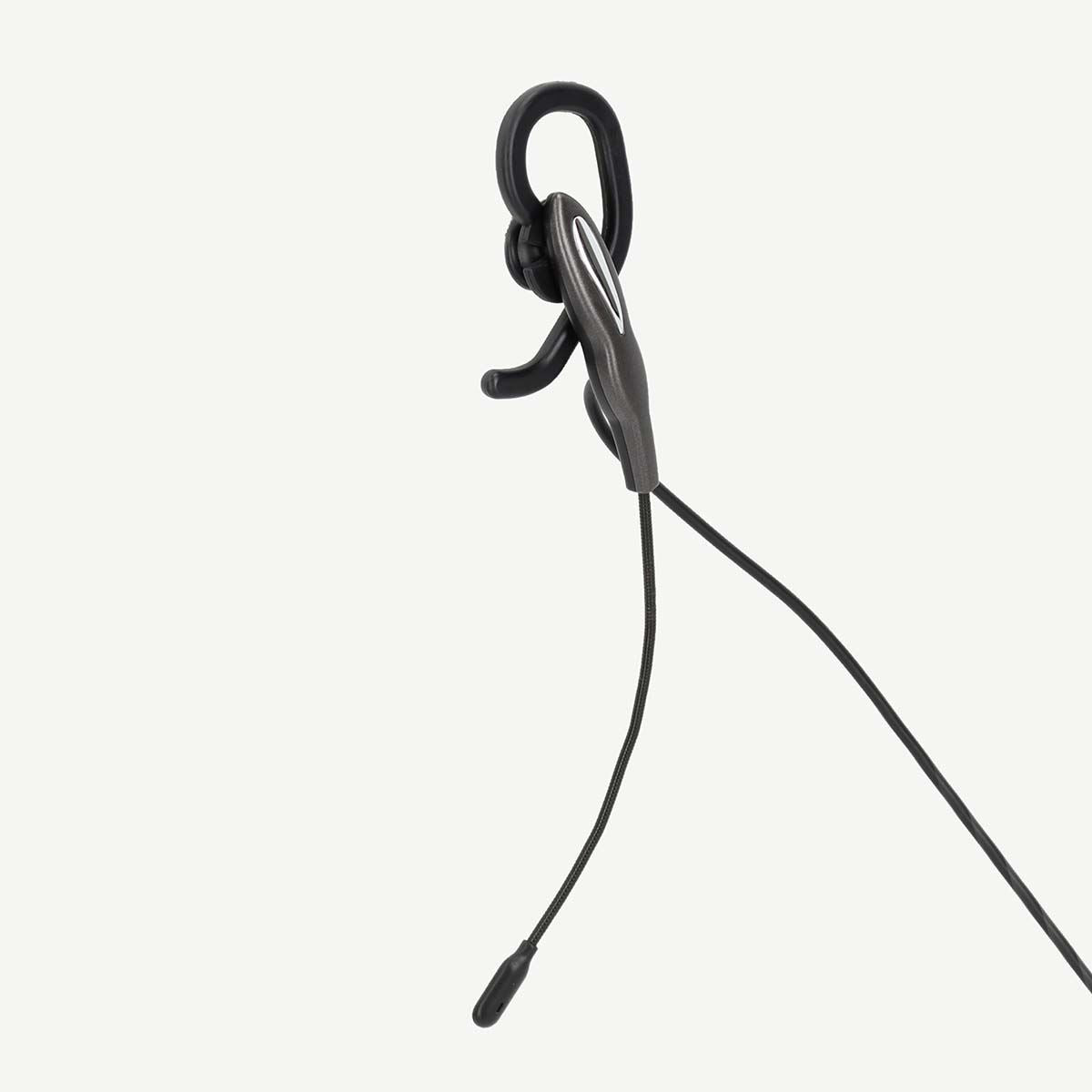 Nedis PC Headset | In-Ear | Mono | USB Type-A / USB Type-C™ | Fold-Away Microphone | Black / Grey