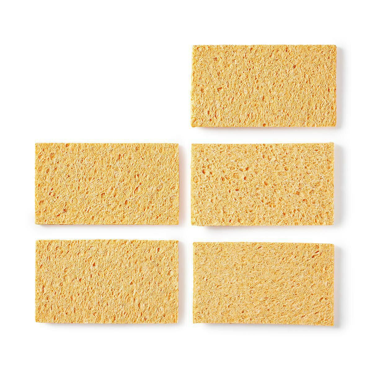 Nedis Replacement Soldering Sponge | 5 PCS | Yellow