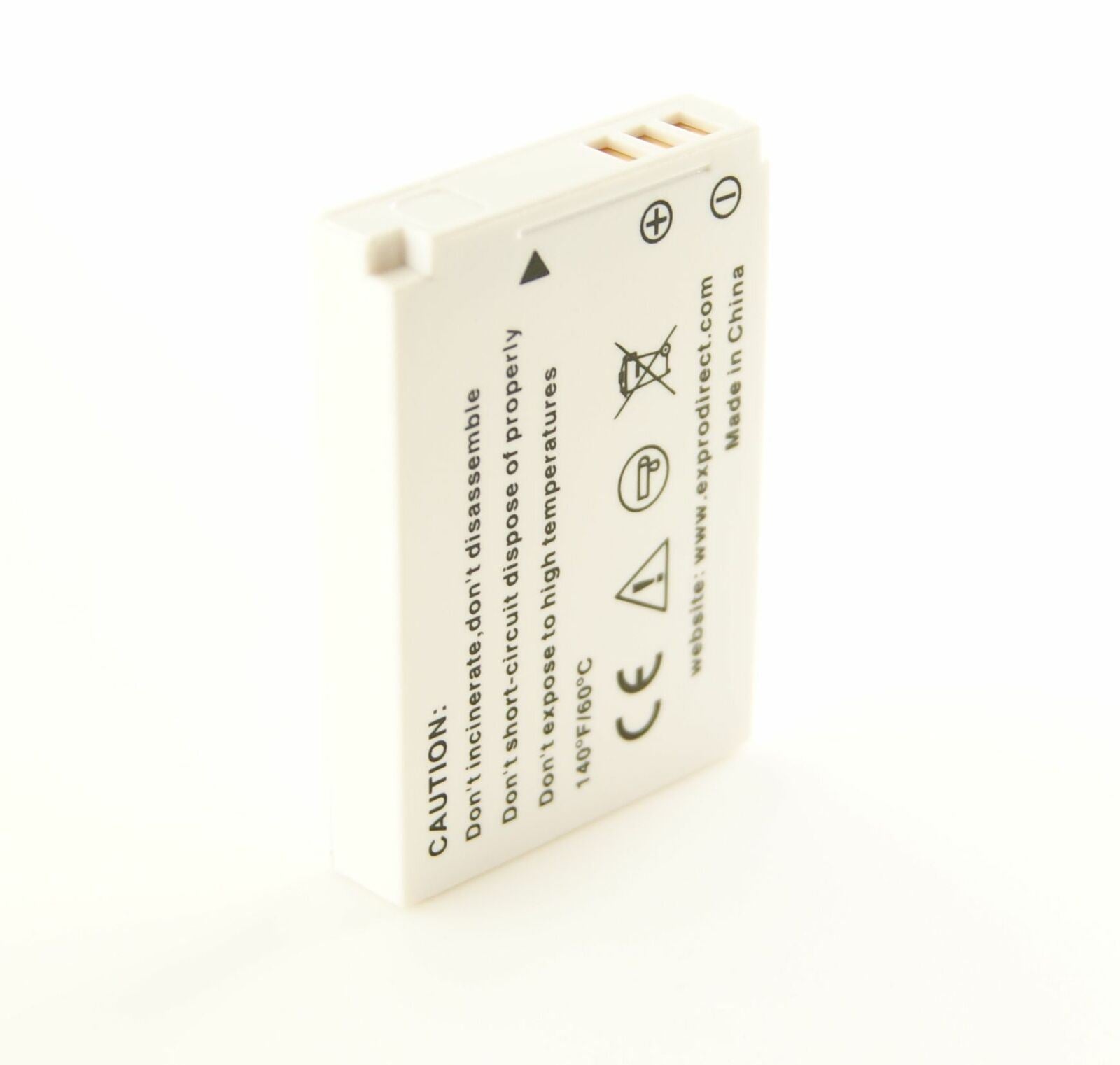 Ex-Pro Canon NB-5L, NB5L Canon White Series Li-on Digital Camera Battery