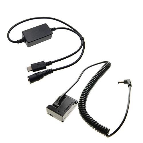 Ex-Pro On-The-Move USB-C PD System, USB-C to DC Coupler Cable Converter Adapter with Ex-Pro DR-50 NB-7L Battery Coupler, for Canon PowerShot G10, G11, G12, SX30 IS