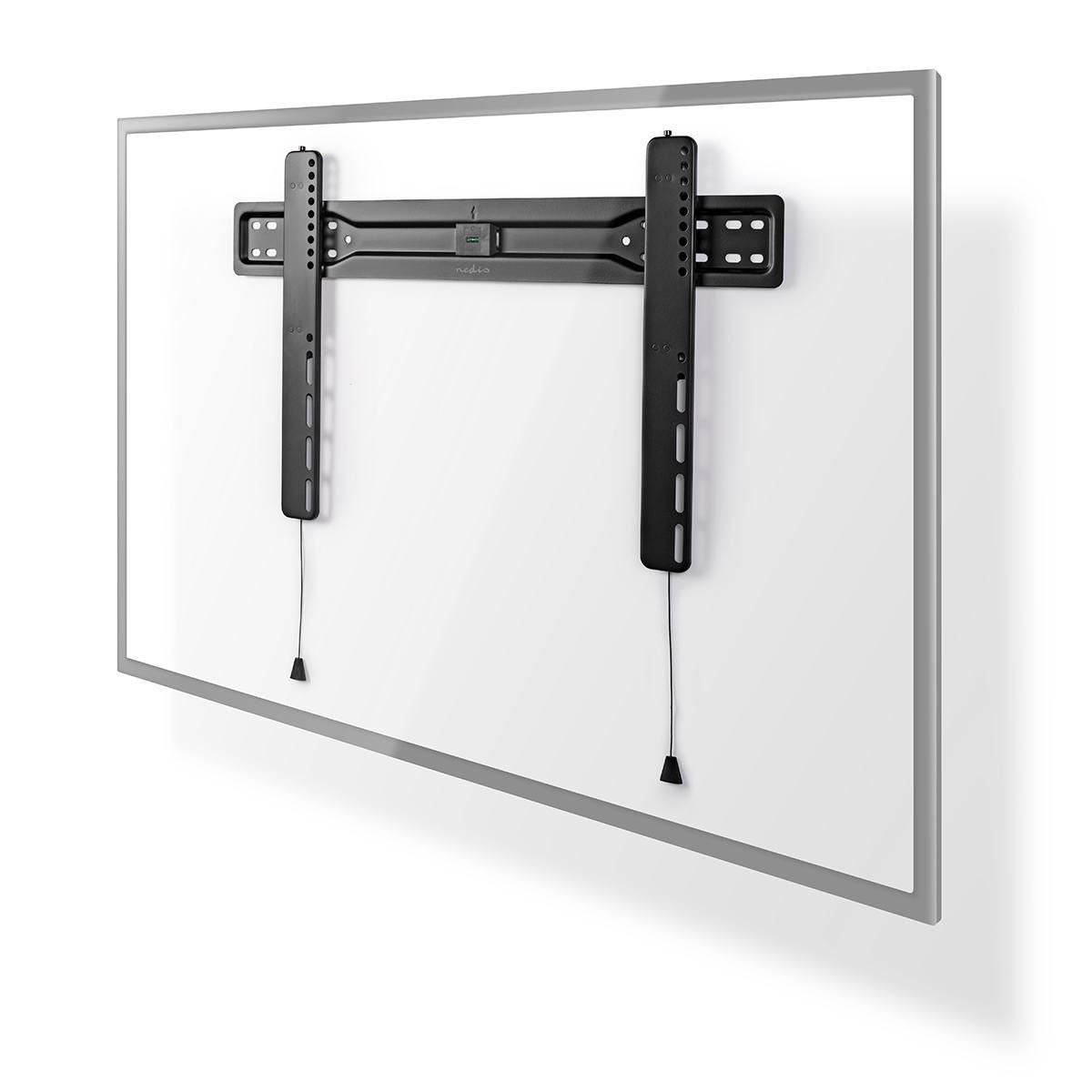 Nedis Fixed TV Wall Mount | 32 - 55 " | Maximum supported screen weight: 35 kg | Minimum wall distance: 18 mm | Steel | Black