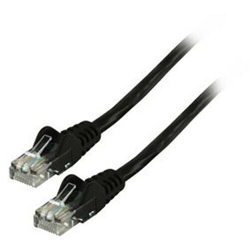 CAT6 Network Cable | RJ45 Male | RJ45 Male | U/UTP | 1.00 m | Round | PVC | Black