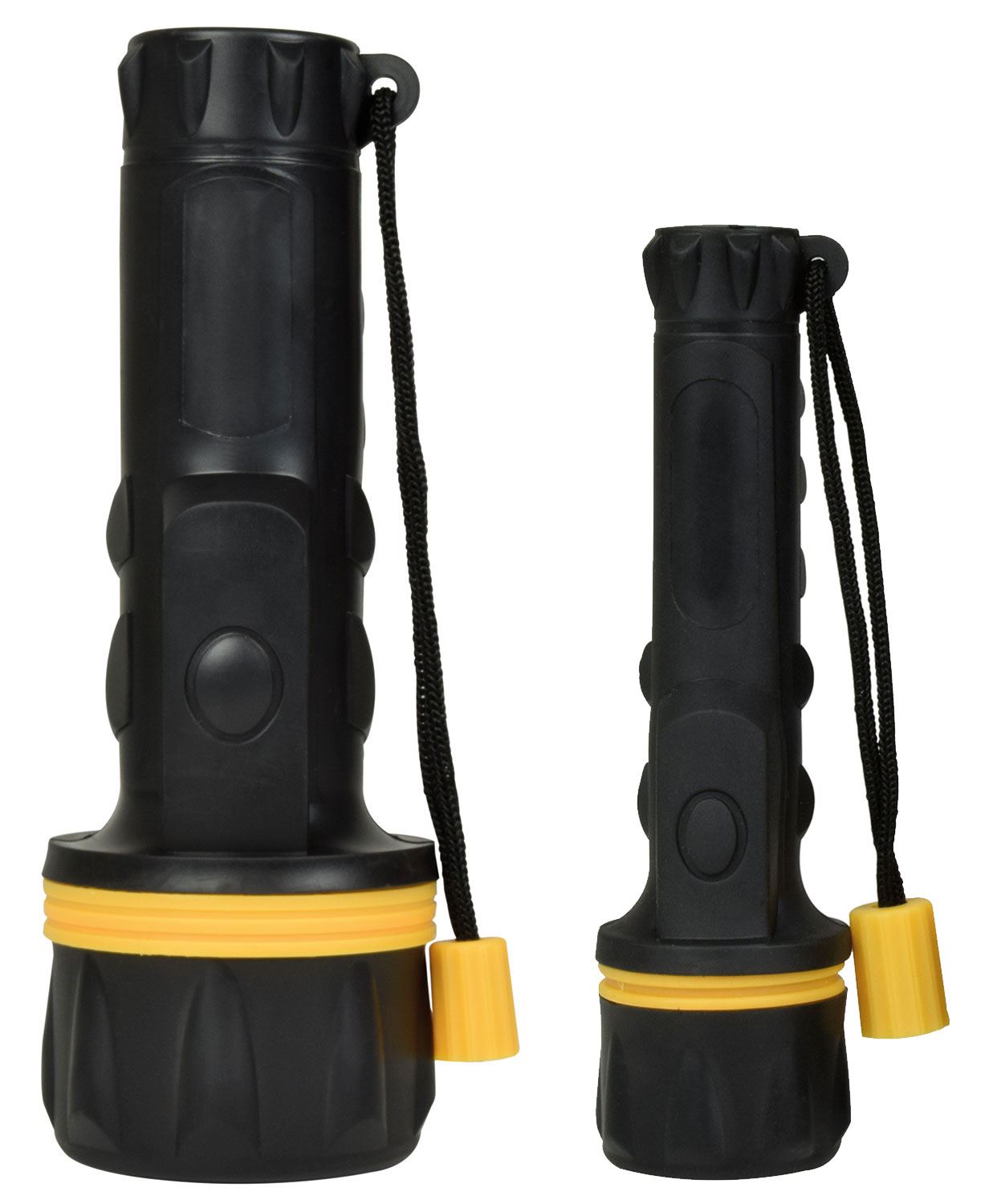 Mercury Heavy Duty LED Weather Proof Rubber Torch 2 x AA type Battery