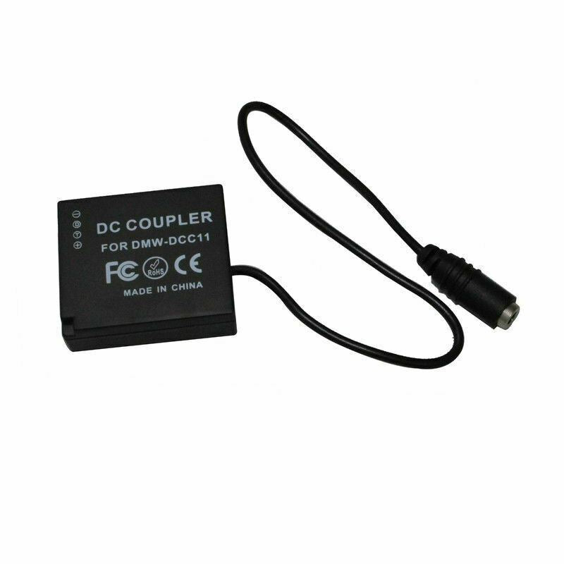 Ex-Pro Replacement Panasonic DMC-AC8, DMW-AC8EB 8.4v 2Amp, AC Mains Power Supply Adapter & DMW-DCC11 Battery coupler kit  for Panasonic Lumix