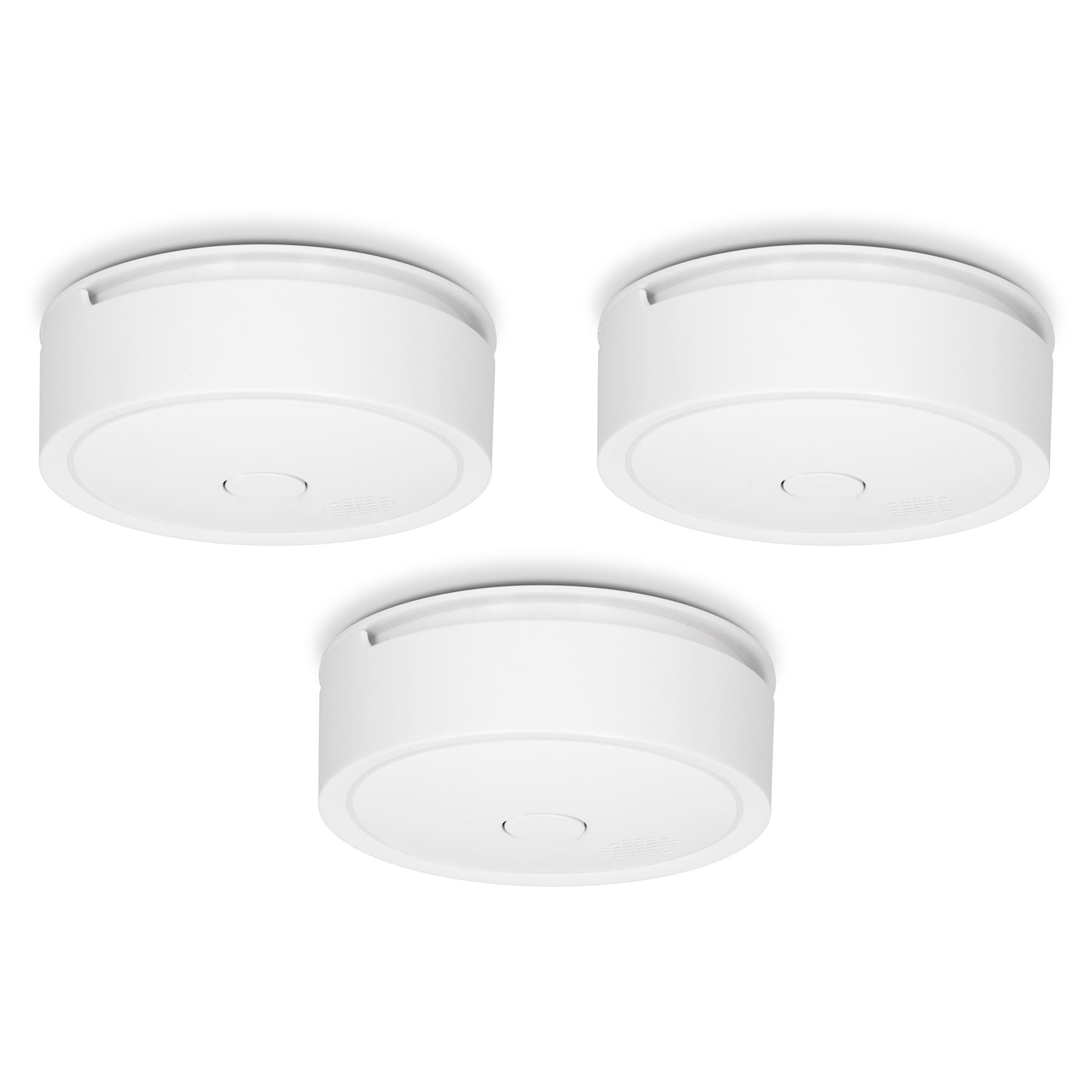 Alecto SA61 Wireless Interconnectable Smoke detector | >85 dB | 10 Year Battery Included | EN14604:2005/AC:2008 | White | 3 Pack